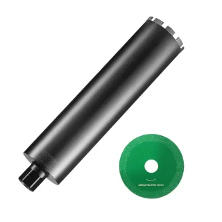 Боркорона за ядково пробиване с диамантен диск VEVOR 108400BC/ 108 мм