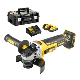 Акумулаторен ъглошлайф DeWALT DCG405H2T-QW/ 18V/ 2x5Ah