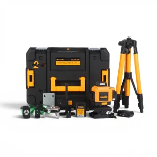 Лазерен нивелир с тринога ROTOR 4D E4DT-DB-M/ до 25 м