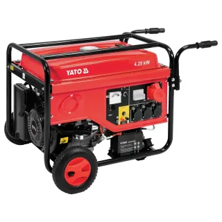 Бензинов генератор Yato YT-85460/ AVR/ 5.5kW/ 400V/ 25л