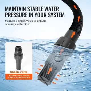 Самозасмукваща помпа за плитки кладенци с разширителен съд VEVOR FSGP1000Cinox-2/ 745W Самозасмукваща помпа за плитки кладенци с разширителен съд VEVOR FSGP1000Cinox-2/ 745W