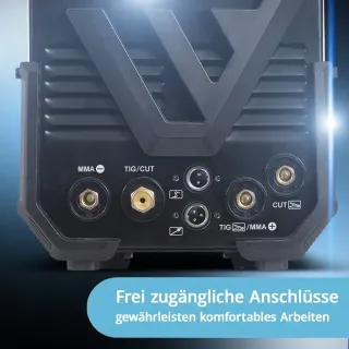 Заваръчен апарат STAHLWERK AC/DC TIG 200 Pulse CUT ST/ 200А Заваръчен апарат STAHLWERK AC/DC TIG 200 Pulse CUT ST/ 200А