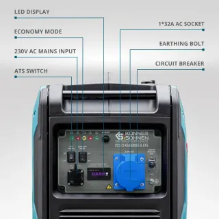Инверторен генератор KOENNER-SOEHNEN KS 6000iE S ATS V2/ 5.5 kW