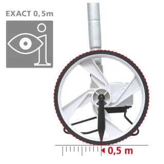 Измервателно колело Laserliner RollPilot Mini/ 0-9999.9 м