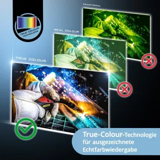 Автоматична заваръчна маска 3 в 1 STAHLWERK BULLET / DIN 13 Автоматична заваръчна маска 3 в 1 STAHLWERK BULLET / DIN 13