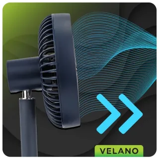 Настолен вентилатор Velano VELWEBS0018/ 5V/ 4Ah Настолен вентилатор Velano VELWEBS0018/ 5V/ 4Ah
