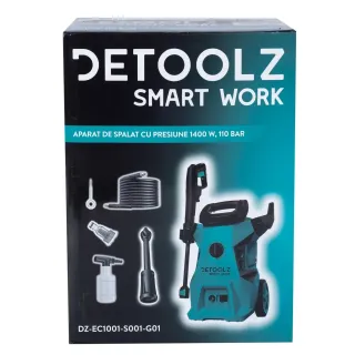Електрическа водоструйка Detoolz DZ-EC1001-S001-G01/ 1400W