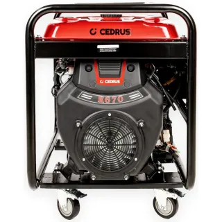 Бензинов генератор CEDRUS CEDAG10E-3F/ AVR/ 400V/ 22 к.с/ 30л