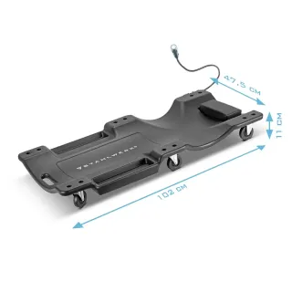 Автомонтьорска лежанка STAHLWERK RCL-40 ST/ 500 кг