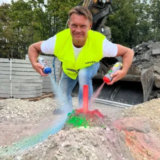 Комплект спрей за маркиране Nivel System Mark Master/ 12 бр.