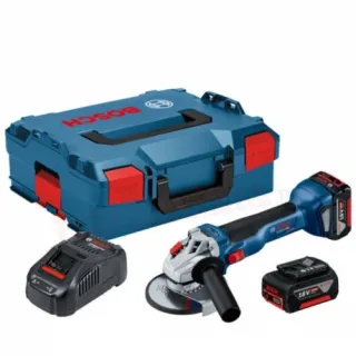 Акумулаторен ъглошлайф Bosch GWS 18V-10 / 125mm, 2 x 5,0Ah L-Boxx