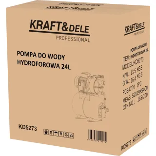 Хидрофорна водна помпа KraftDele KD5273/ 1400W