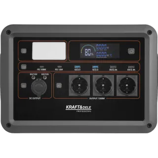 Преносима захранваща станция KraftDele KD5532/ 1152Wh / 25.6V