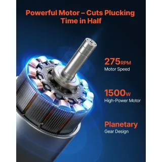 Машина за отстраняване на перушина от птици VEVOR TM50/ 1500W Машина за отстраняване на перушина от птици VEVOR TM50/ 1500W