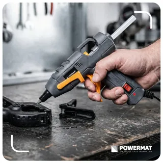 Пистолет за горещо лепене POWERMAT PM-PDK-100T/ 100W