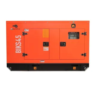 Авариен дизелов звукоизолиран генератор за ток Bisonte BIKS45 + ATS/ AVR/ 400V/ 32kW