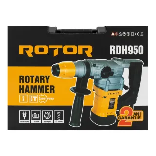 Електрически перфоратор ROTOR RDH950 / 950W Електрически перфоратор ROTOR RDH950 / 950W