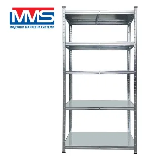Метален стелаж MMS HOBBY 48224/ 5х100 кг