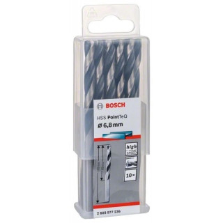 Свредло HSS за метал PoinTec 6.8 mm на Bosch комплект 10 бр. Свредло HSS за метал PoinTec 6.8 mm на Bosch комплект 10 бр.