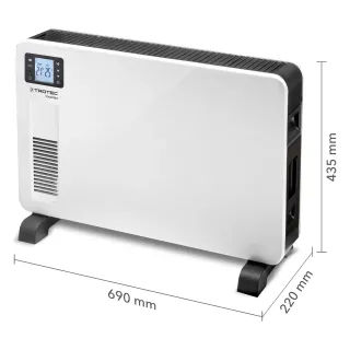 Конвектор TROTEC TCH 2310 E/ с дистанционно/ 2.3kW