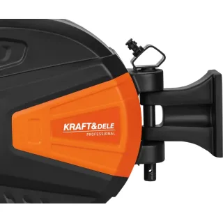 Макара с градински маркуч KraftDele KD2154/ 25 м + 2 м