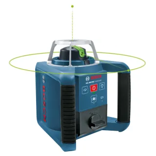 Ротационен лазер Bosch GRL 300 HVG + LR 1 в L-BOXX/ 300 м