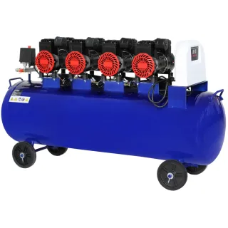 Безмаслен компресор KraftDele KD4095/ 230V/ 7kW/ 120л