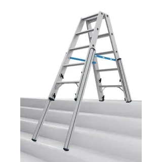 Двустранна телескопична стълба KRAUSE 134882 2x6