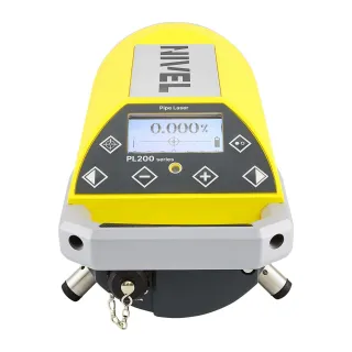 Комплект тръбен лазер с червен лъч Nivel System PL200R/ 200 м