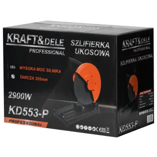 Циркуляр за метал KraftDele KD553-P/ 2.9kW/ Ø 355 мм