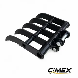 Гребло за мини багер CIMEX CHE12RS-R/ 400 мм