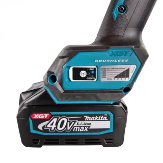 Акумулаторен ъглошлайф Makita GA023GM201/ 40V/ 2x4.0Ah