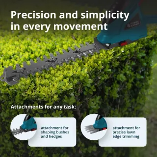 Акумулаторна ножица за трева и жив плет 2 в 1 KOENNER-SOEHNEN KS SHT-20V/ 20V