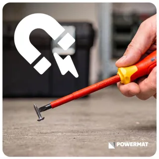 Комплект изолирани отвертки, клещи и фазомер Powermat PM-ZW-8ZI/ 8 бр. Комплект изолирани отвертки, клещи и фазомер Powermat PM-ZW-8ZI/ 8 бр.