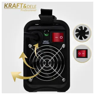 Инверторен заваръчен апарат KraftDele KD1783/ 330A