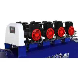 Безмаслен компресор KraftDele KD4095/ 230V/ 7kW/ 120л