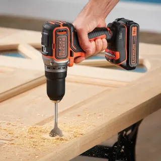 Акумулаторен винтоверт Black and Decker BL186K1B2/ 18V/ 2 Ah