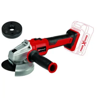 Акумулаторен ъглошлайф Einhell AXXIO 18/125 Q - Solo Power X-Chnage