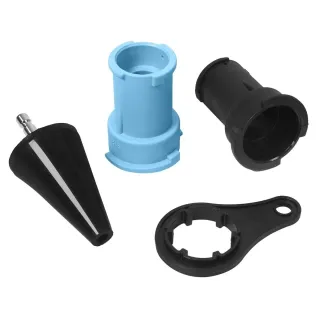 Комплект за тестване на течове от охладителната система на автомобили KraftDele KD12501/ 28 части