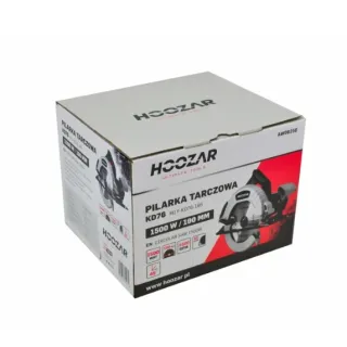 Електрически ръчен циркуляр HOOZAR KD76 / 1500W Електрически ръчен циркуляр HOOZAR KD76 / 1500W