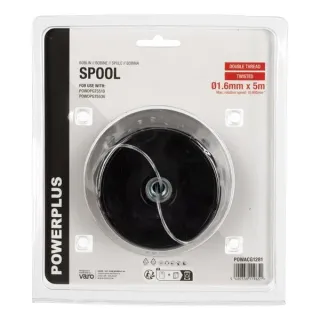 Корда за тример Power Plus POWACG1281/ 5 м Корда за тример Power Plus POWACG1281/ 5 м