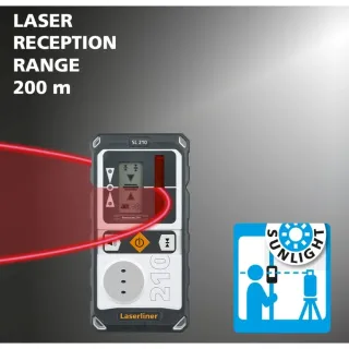 Ротационен лазерен нивелир Laserliner Quadrum Compact 210S Set 165cm