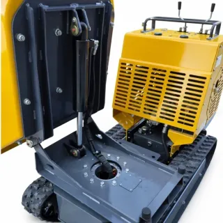 Верижен мини дъмпер с реверсивна кофа CIMEX WB-1200R/ 1200 кг/ 15 к.с.