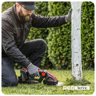 Акумулаторна градинска ножица 2 в 1 RED TECHNIC RTANTK0171/ 21V/ 2x2Ah