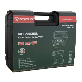 Акумулаторна челна фреза STATUS RH750BL/ 20 V/ 4Ah Акумулаторна челна фреза STATUS RH750BL/ 20 V/ 4Ah