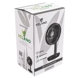 Настолен вентилатор Velano VELWEBS0009/ 5V/ 2Ah Настолен вентилатор Velano VELWEBS0009/ 5V/ 2Ah
