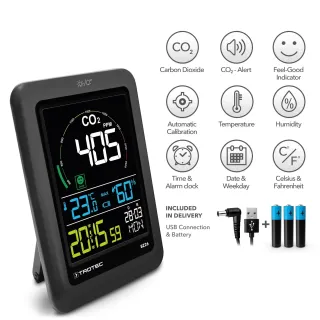 Монитор за качество на въздуха с CO2 Trotec BZ26 Монитор за качество на въздуха с CO2 Trotec BZ26