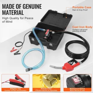 Помпа за прехвърляне на гориво VEVOR DCFD40A/ 12V