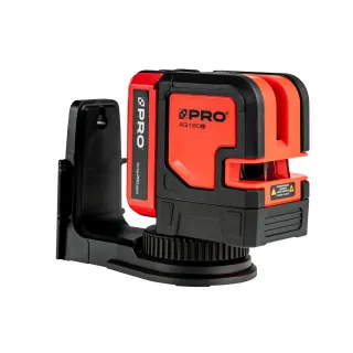 Комплект лазерен нивелир + аксесоари PRO PRO-AQ180G/ 30 м