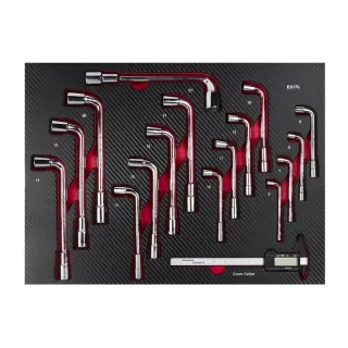 Количка с инструменти KraftDele KD1068/ 299 бр.